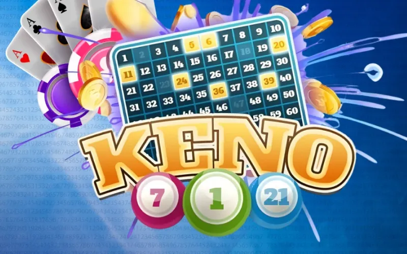 Escolha seus números da sorte no Keno clássico do 1xBet.