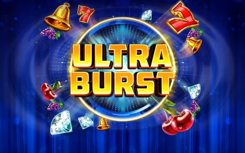 Ative explosões de ganhos no slot Ultra Burst no 1xBet.
